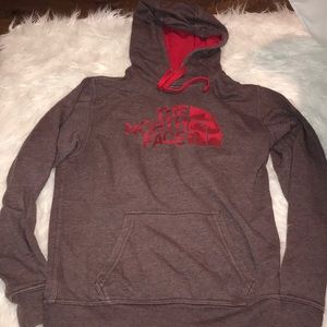 North Face sweatshirt